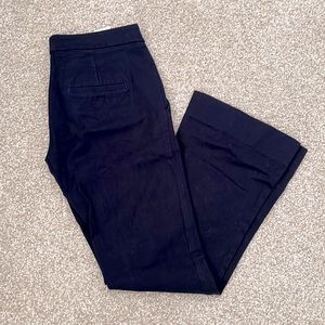 Banana Republic Navy Bootcut Dress Pants